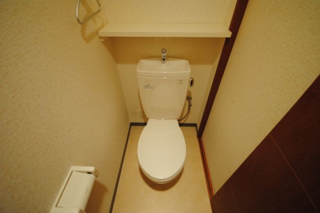 清潔感のあるトイレです