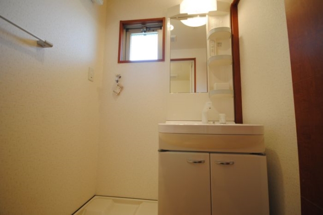 身支度しやすい洗面所です