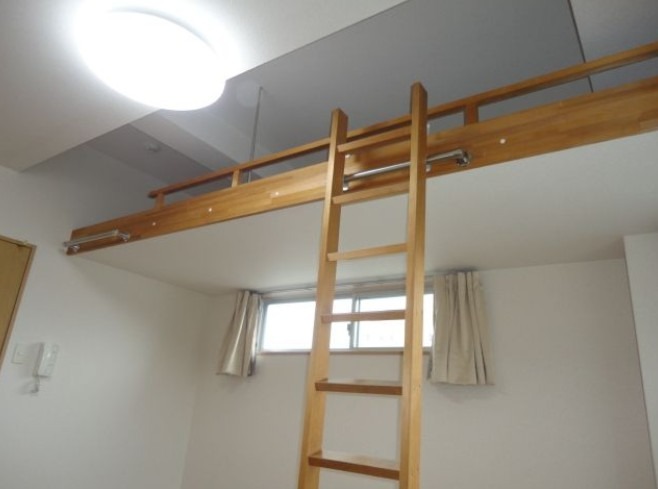 はしごロフトになります。
