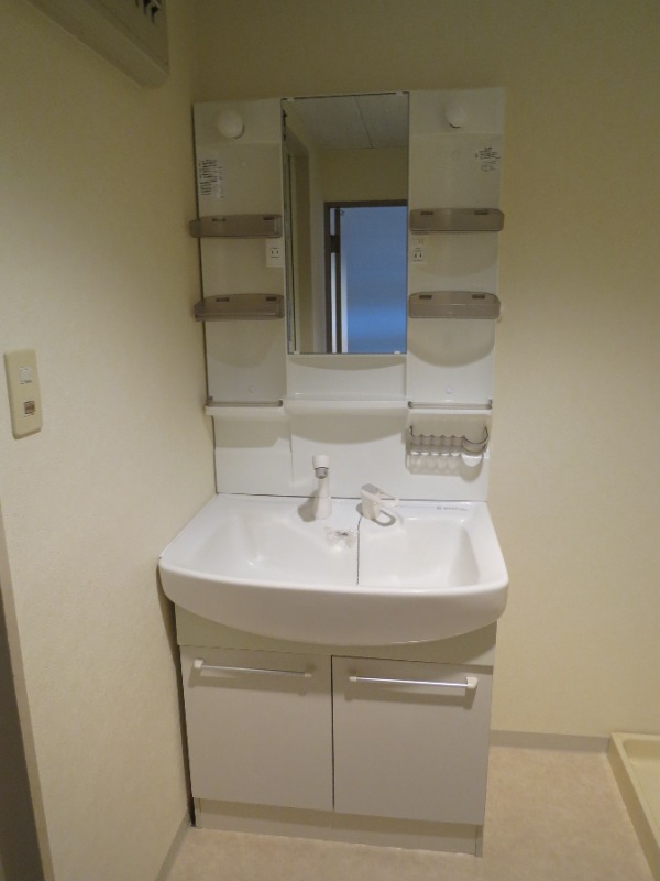 朝の身支度はこちらへ。