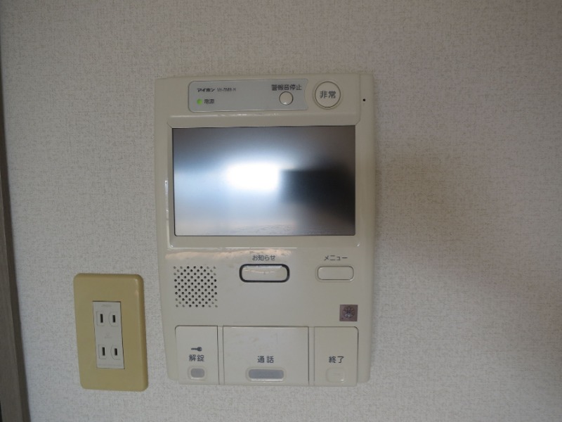 安心のTVモニター付きインタです。ーホン