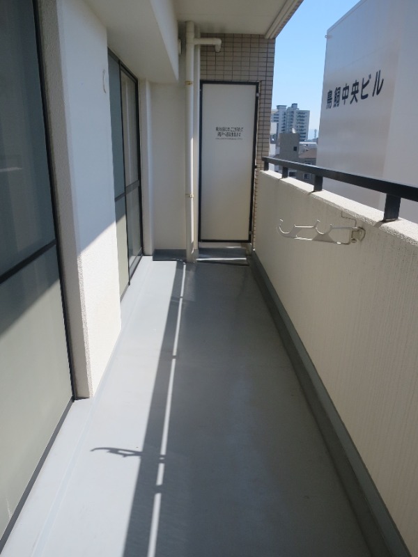 洗濯物はこちらへ。