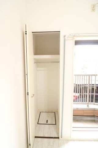 クローゼットもあります。