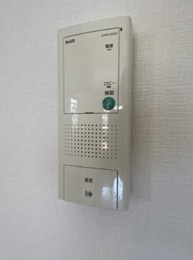 オートロック付きで安心です