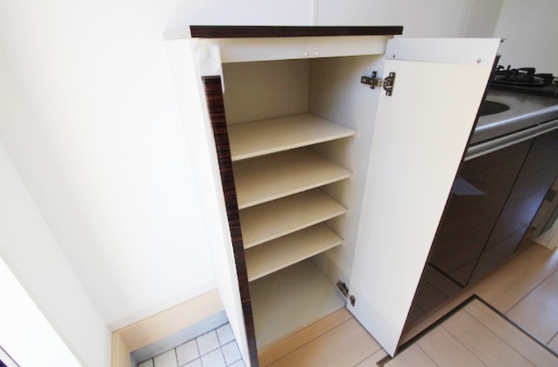 靴箱もあります