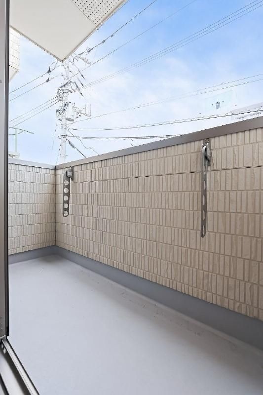 洗濯物も沢山干せそうです