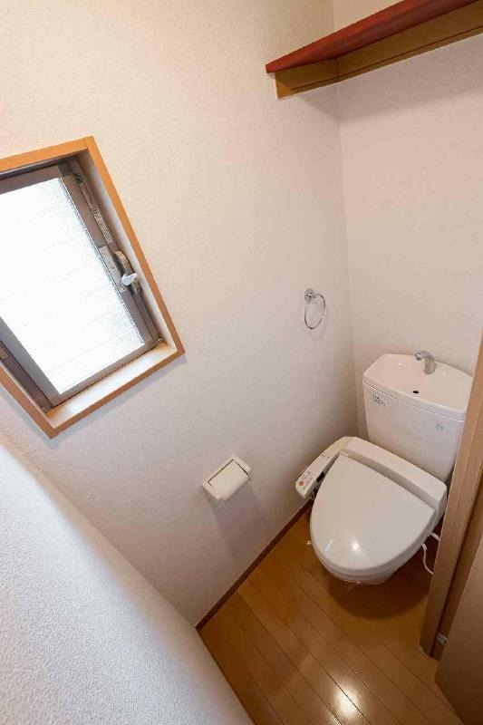 お手洗いは清潔です！