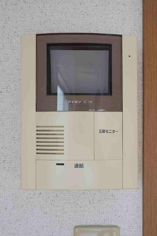 モニタ付きで来客時も安心