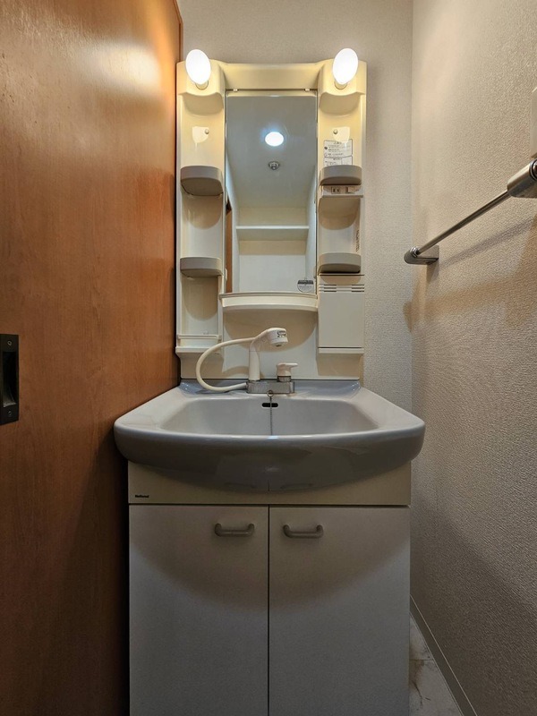 朝の支度はこちらです。