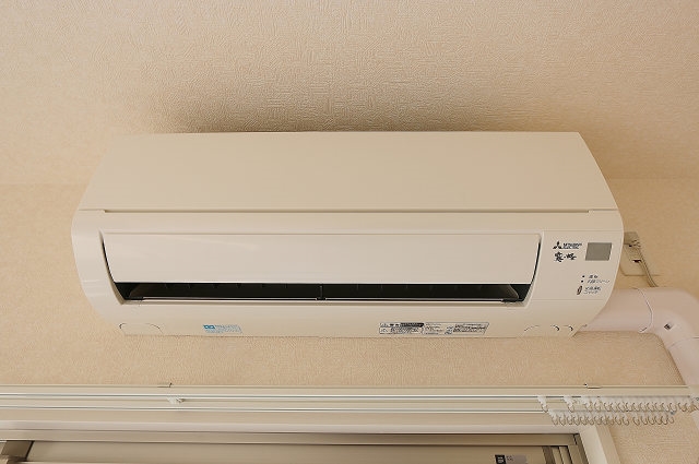 エアコン付きで一年中快適に過ごせます