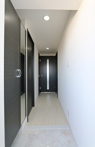 荷物があっても窮屈感を感じませんね