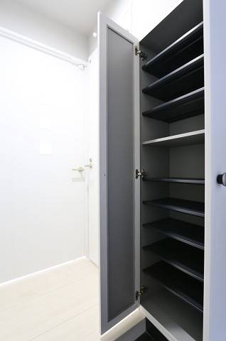 靴もいっぱい入ります。