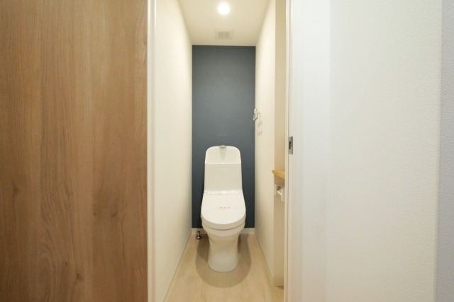 温水洗浄便座付きです