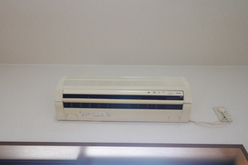 エアコン付きで年中快適に過ごせますね♪