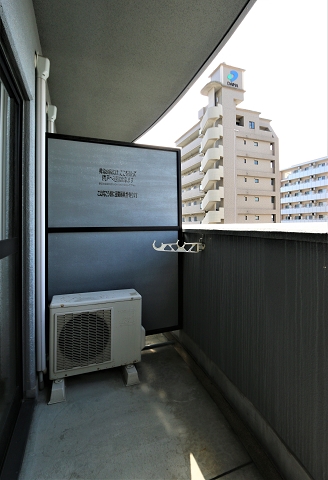 日当たりのよいバルコニーです