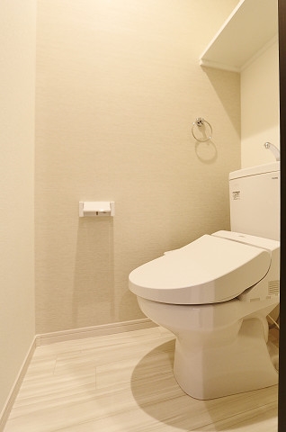 清潔感のあるトイレです