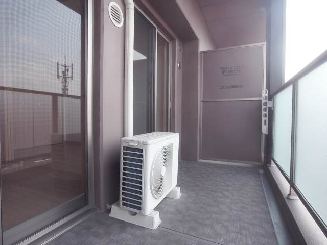 広々としたバルコニー。