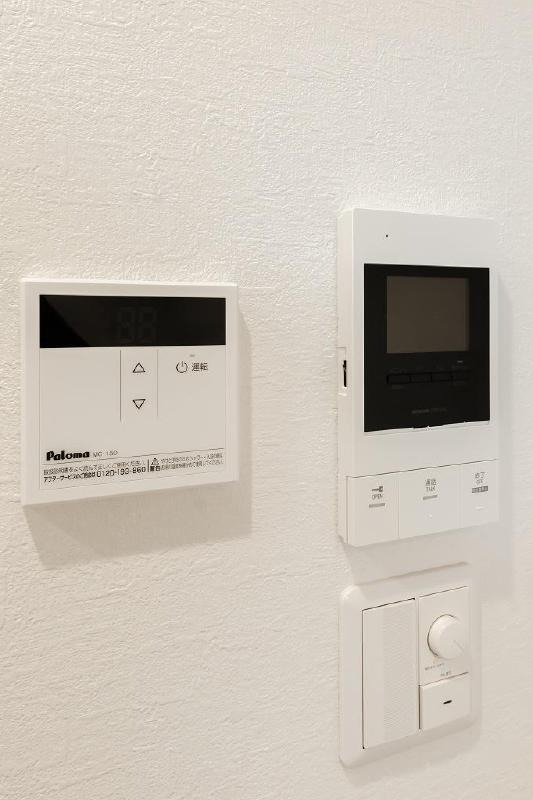 女性の方も安心のモニターホン