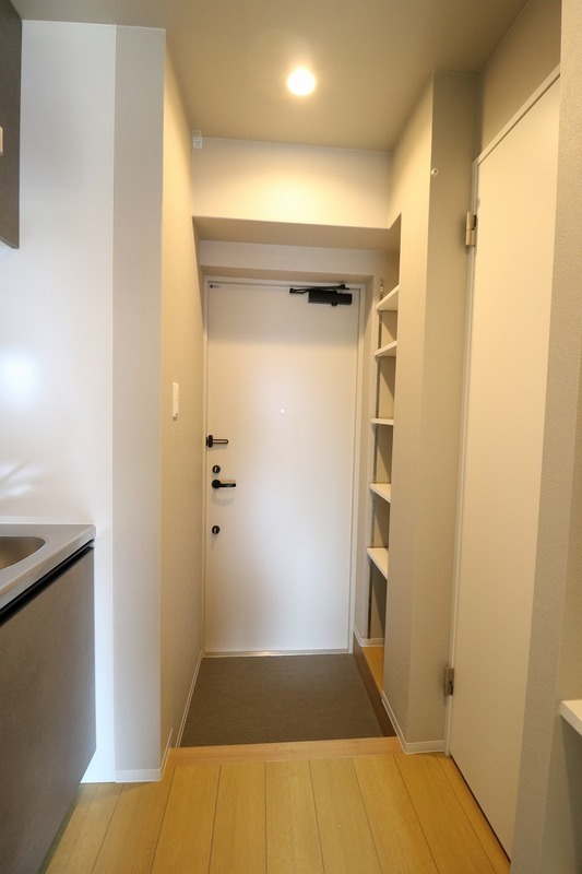 開放感のある玄関ですね