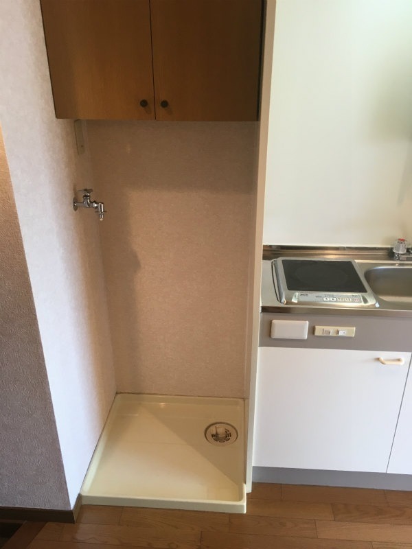 洗濯機は室内に置くことができます。