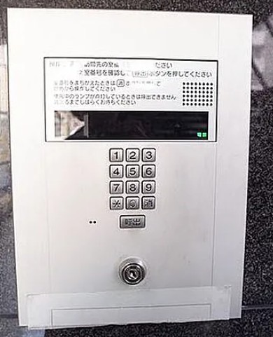 オートロック付きで安心ですね。