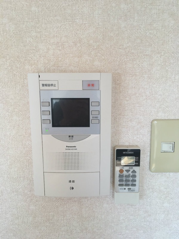 モニター付きで安心ですね。