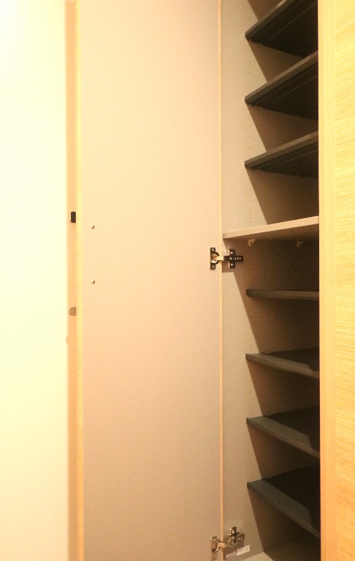 玄関収納もばっちりです。