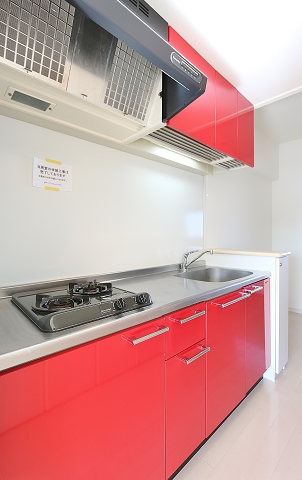 調理スペースも広々、料理もはかどりますね