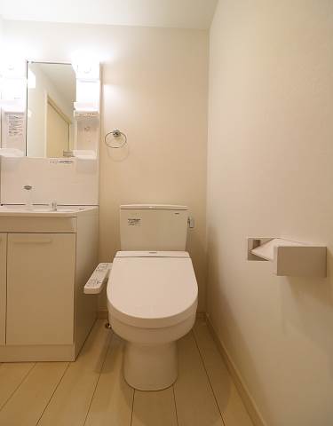 清潔感のある空間です。