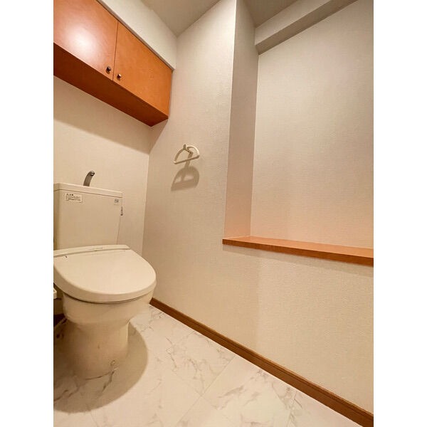 嬉しい温水洗浄便座付き