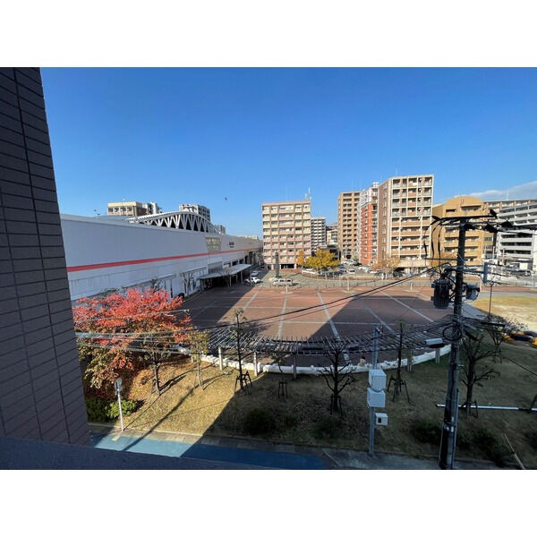 目の前が開けているので解放感があります