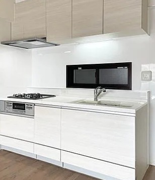 人気のカウンターキッチン