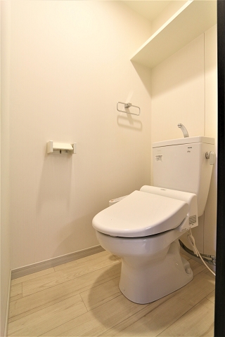 温水洗浄便座付きです