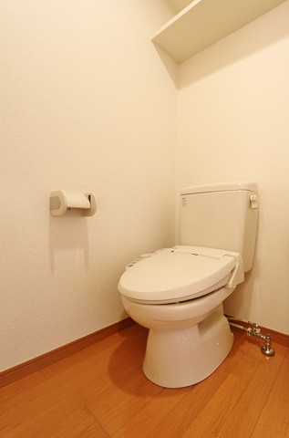 清潔感のあるトイレです