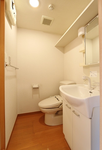 毎日の身支度もはかどる洗面所です