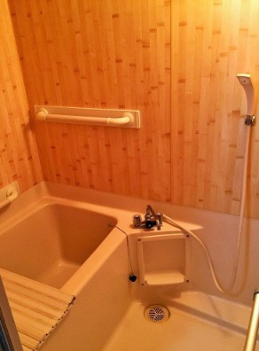 １日の疲れを流しましょう。