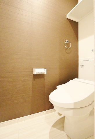 清潔感のあるトイレです