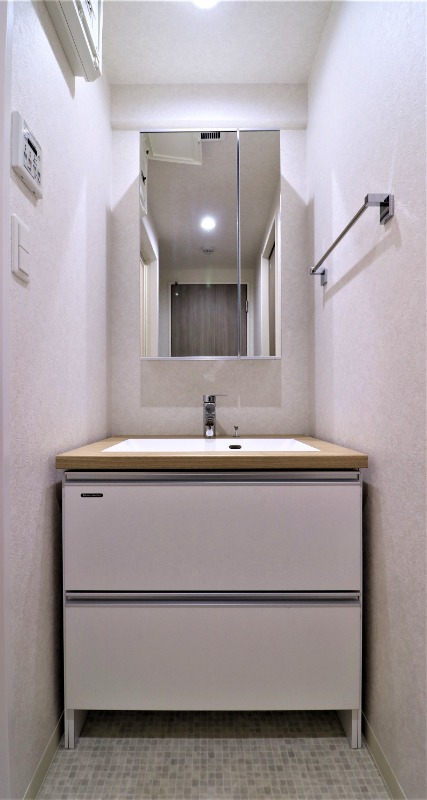 朝の支度はこちらです