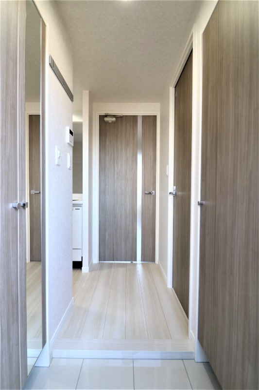 玄関からはこんな感じです