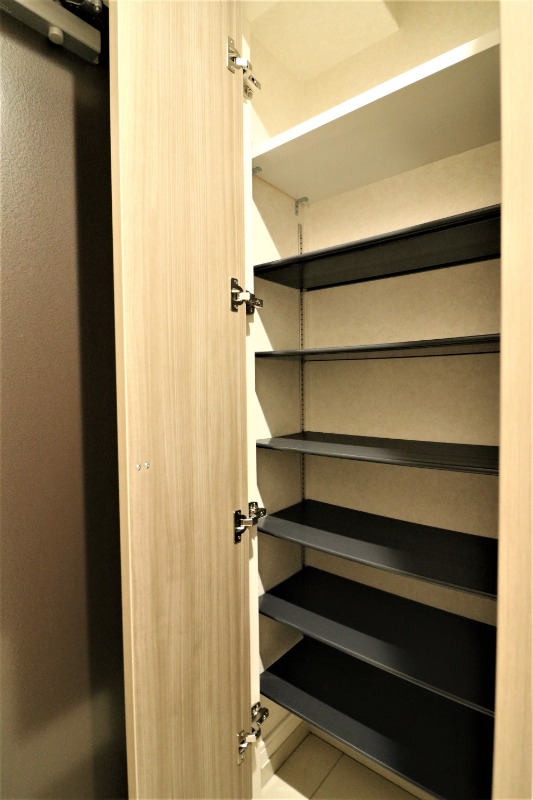 玄関収納もばっちりです