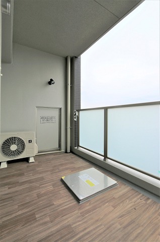 日当たり良好なバルコニー