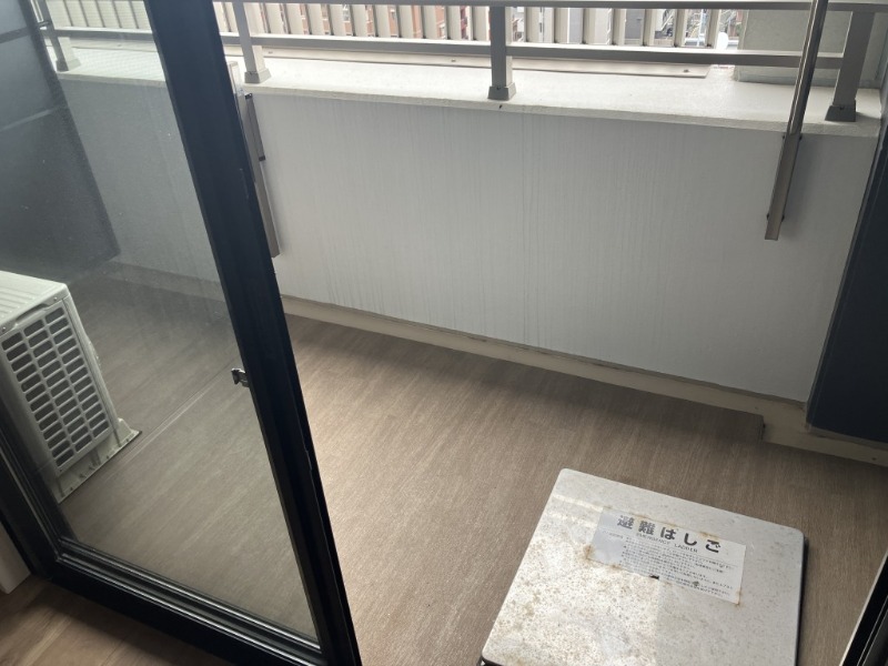 天気のいい日はこちらで広々お洗濯