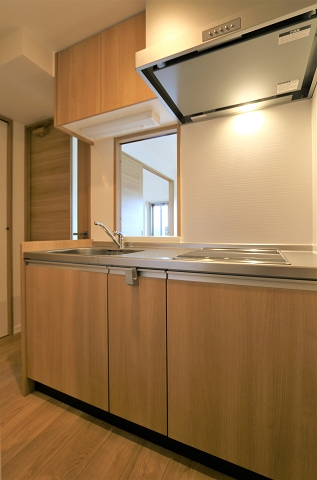 2口のコンロで料理も楽々