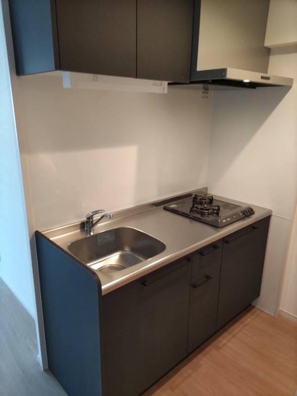 2口コンロのシステムキッチンで料理がはかどりますね