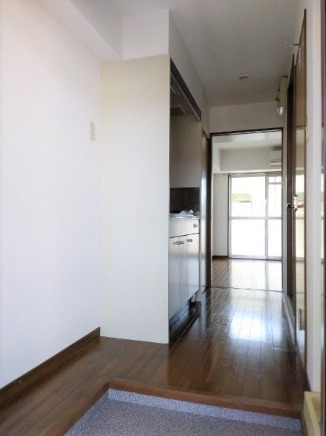 開放感のある玄関ですね