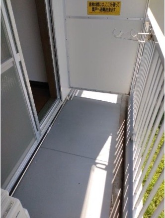 天気の良いの洗濯物