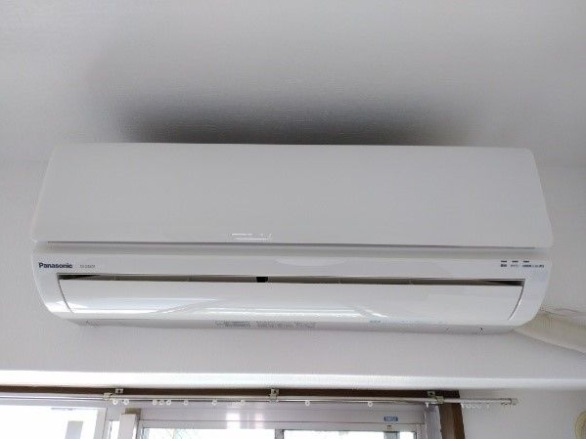 エアコン付きで年中快適に過ごせますね♪