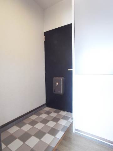 玄関はこんな感じです