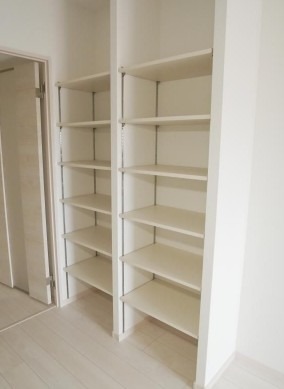 収納もたっぷりでいいですね。