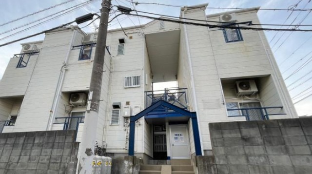 共有のゴミ捨て場もあります。